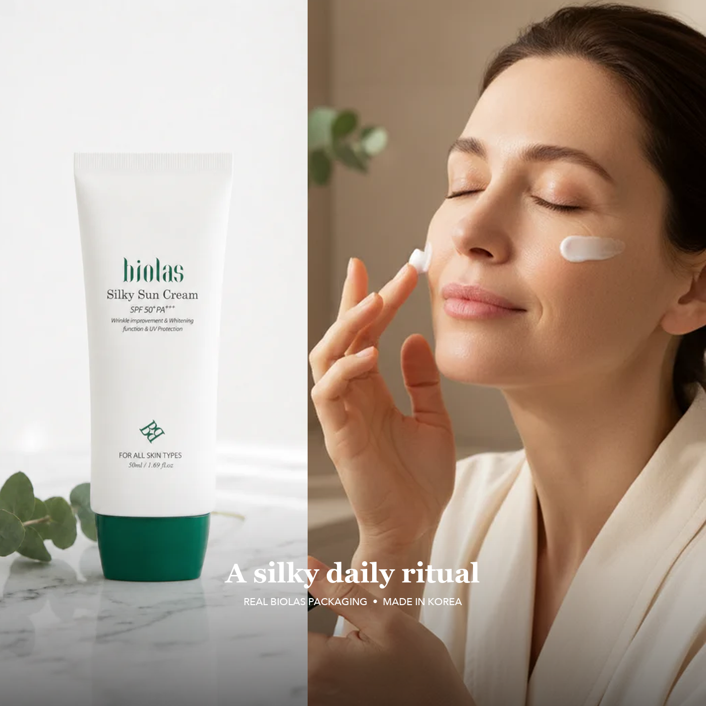Biolas Silky Sun Cream